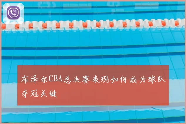 布泽尔CBA总决赛表现如何成为球队夺冠关键