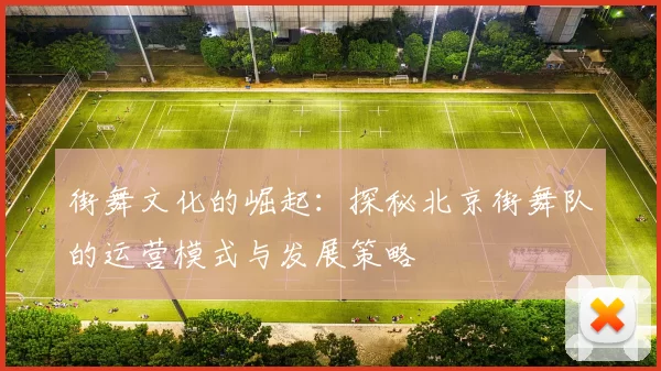街舞文化的崛起：探秘北京街舞队的运营模式与发展策略