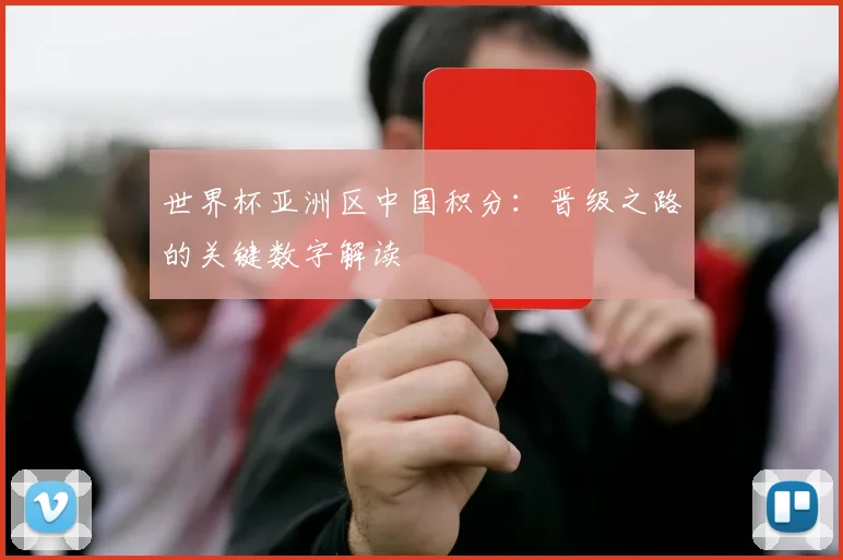 世界杯亚洲区中国积分：晋级之路的关键数字解读