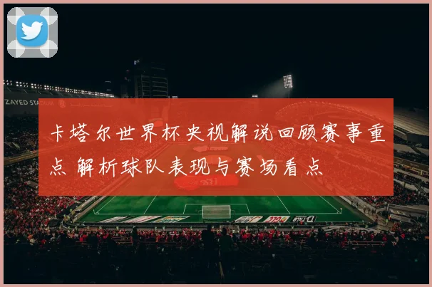 卡塔尔世界杯央视解说回顾赛事重点 解析球队表现与赛场看点