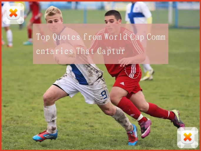 Top Quotes from World Cup Commentaries That Captur