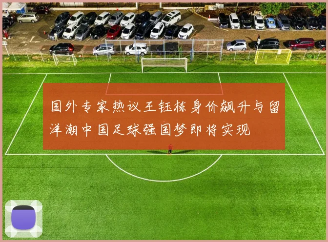 国外专家热议王钰栋身价飙升与留洋潮中国足球强国梦即将实现